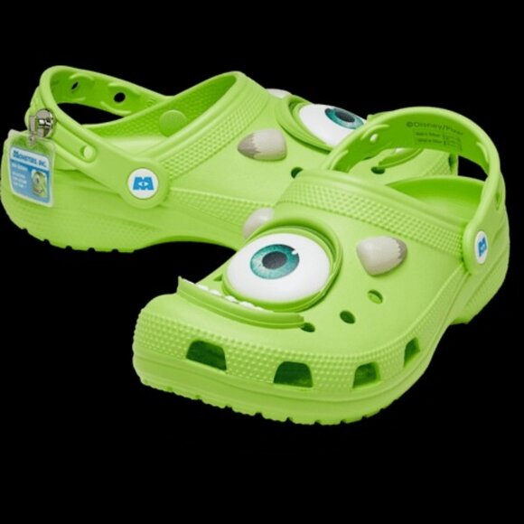 NWT CROC Monsters, Inc. Mike Classic Clog DISNEY - Picture 1 of 11